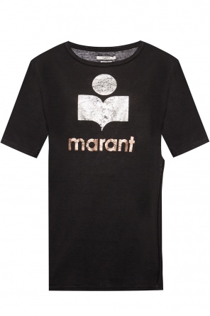 Linen t-shirt with a slit, zdjęcie 1 Linen t-shirt with a slit od Isabel Marant Etoile